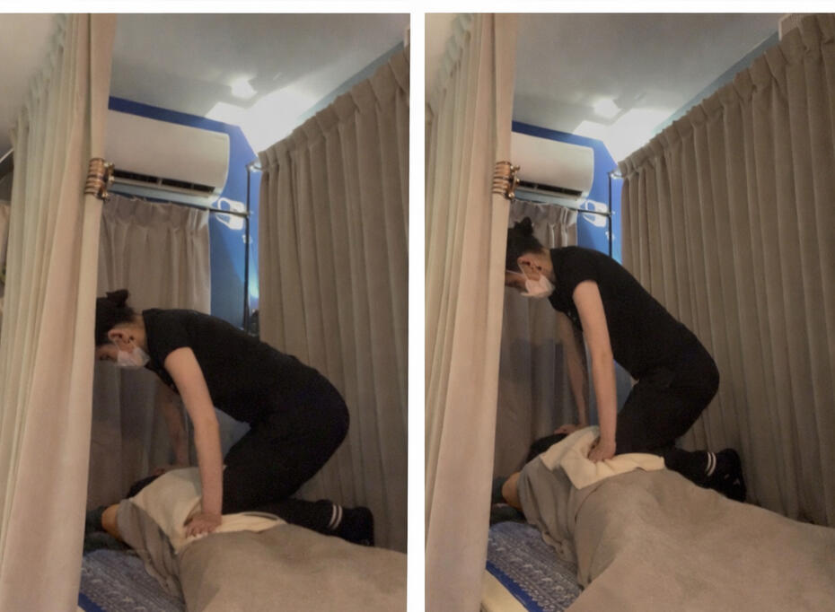 深いリラクゼーションで、疲れた体を癒します。 Deep relaxation for your tired body.